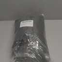 Lecloud Grey Room Darkening Curtains 54 Inch Length 2 Panels, Solid Soft Window Curtains for Bedroom, Energy Thermal Insulating Rod Pocket Curtain Drapes for Small Window, 40" W x 54" L