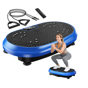 Vibration Plate Exercise Machine, Vibrating Fitness Platform for Lymphatic Drainage, Full Body Shaker Workout Equipment, Bluetooth Power Shaping Vibrate Plate, Board Sport for Home Exercise Gym
