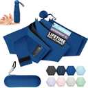 Travel Mini Umbrella Compact Small & Lightweight, UV Rain Protection, Pocket-Sized Folding Umbrellas with Quickdraw & Case for Men Women & Kids Backpack