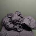 Bedsure Queen Comforter Set - Bed in a Bag Queen Size Bedding 7 Pieces, GentleSoft Pintuck Bed Set Gift for Family, Pinch Pleat Grayish Purple Comforter with Sheets, Pillowcases & Shams