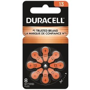 48 X Size 13 Duracell Activair (Da13) Easy Tab Hearing Aid Batteries