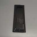 6 PCS Clear Glass Reusable Straws for Stanley 40 oz 30 oz Cup Tumbler, Shatter Proof, 6 Pack with Cleaning Brush