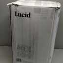 LUCID 2-Inch Ventilated Gel Infused Memory Foam Mattress Topper - King