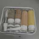 Mrsdry 16 Pack Travel Bottles Set, TSA Approved Leak Proof Silicone Squeezable Containers for Toiletries, Refillable Travel Accessories for Conditioner, Shampoo, Lotion & Body Wash Accessories