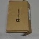 Amerdeco 10 Pack Champagne Bronze Square Kitchen Cabinet Knobs Cabinet Hardware Single Hole Cabinet Pulls Drawer Knobs and Pulls for Bathroom Cabinets ZH0019