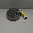 MYFAMIREA 12FT Garage Door Bottom Threshold Seal Strip with 300ml Black Adhesive/Sealant, Universal Rubber DIY Bottom Floor Threshold Seal, Weatherproofing Weather Stripping Replacement (3.7M Gray)