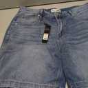 Fashion Nova Denim Jorts Medium Wash 14Plus