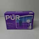 PUR Classic 30-Cup Water Dispenser Filtration System - Blue/White: BPA-Free, Filters Chlorine & Mercury, 40-Day Filter Life