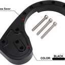 AnXin Engine Case Saver Case Protection Chain Guard CNC for Banshee 350 YFZ350 1987-2006 Black