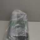 CEROELDA 3 Pack Slim Bathroom Trash Can, 10L/2.6 Gal with Press Top and Pop-up Lid, Plastic Wastebasket for Toilet, Office, Bedroom (Black)