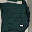 Amazon Essentials womens Soft Fisherman Cable Long-Sleeve Crewneck Sweater  (Small, Deep Green)