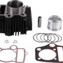 GOOFIT 52.4mm Engine Cylinder Piston Pin Ring Kit for 110cc Buggy Quad Dirt Bike ATV Go Kart motorcycle
