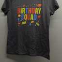 Brick Builder Funny Blocks Master Builder Birthday Squad T-Shirt, S