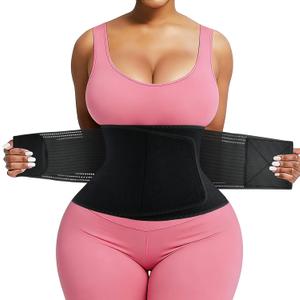 Lisacool Waist Trainer for Women Waist Sweat band for Women Sweat Band Waist Trimmer,Belly Belt,Waist Trainer,Cincher Trimmer (Medium)
