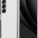 Pefimt for Samsung Galaxy Z Fold 7 Bumper Case No Back, Metal Aluminum Frameless Fast Heat Dissipation, 4 Corner Shockproof Protection Phone Cover for Galaxy Z Fold 7 (Silver)