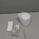 Ultrasonic Retainer Cleaner Machine 48kHz Denture and Aligner Cleaning Pod for Mouth Guards Night Guards Dental Trays Braces Toothbrushes Jewelry with 200ML Capacity (White)