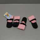 KOOLTAIL Anti Slip Dog Socks to Prevent Licking Paws for Hot/Clod Pavement, Waterproof Long Snow Dog Boots&Paw Protectors with Strap Traction Control for Hardwood Floor for Small Medium Large DogsXL