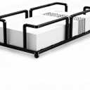 Bathroom Napkin Holder Bathroom Paper Towel Holder Bathroom Guest Towel Holder Tray for Bathroom Napkin Holder Guest Towels Disposable, Bathroom, Kitchen Dinning Table.Black