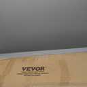 VEVOR Outdoor Handrails for Outdoor Steps, Fit 2-3 Steps Outdoor Stair Railing, Black Wrought Iron Handrail, Flexible Front Porch Hand Rail, Transitional Handrails for Concrete Steps or Wooden Stairs