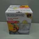 BLACK+DECKER 32oz Electric Citrus Juicer, CJ625, Pressure Activated, Adjustable Pulp Control, Dishwasher-Safe (Small (Pack of 1))