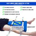 Hip Abduction Pillow Hip Replacement Recovery kit After Surgery Supplies Support Pillow Seniors Total knee Replacement Prime Preventing Dislocation Leg fixed pillow