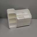 Makeup Organizer with Drawers for Vanity,Spacious Cosmetic Display Case,Perfect Storage Solution for Your Beauty Essential (All Cream)