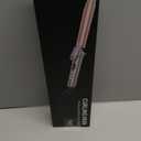 ANWA 1 Inch Curling Iron with LCD Display, Tourmaline Ceramic Long Barrel Curling Iron, Dual Voltage for Long Hair, Includes Glove, Comb, Clips and Pad