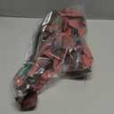 41 inch Artificial Fall Leaves Stem Fake Autumn Foliage Branches Citrus Leaf for Home Kitchen Farmhouse Vase Thanksgiving Table Centerpieces Party Decor Burgundy (Red)