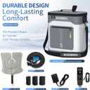 Ice Machine for Knee After Surgery, Programmable Cold Therapy Machine w/Temp Disp, 12H Knee Ice Machine Pain Relief, 12QT/Ultra-Quiet,Cryotherapy for Knee Replacement Shoulder Hip