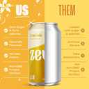 Zevia Zero Sugar Soda, Cream Soda, 12 oz Cans (24-Pack)  Naturally Sweetened, Non-GMO Project Verified, Gluten-Free, Vegan (EXP 04/20/27)