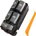 Master Driver Power Window Door Lock Switch Compatible with Tahoe Blazer S10 C/K 1500 2500 3500 Suburban Sonoma Yukon Jimmy/Escalade Oldsmobile Bravada 1995-2000 Replace 15151360 901-021