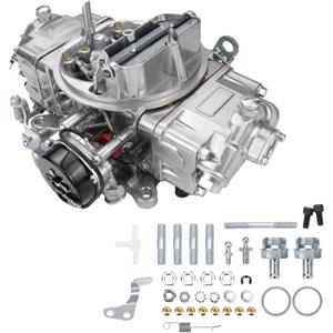 USTAR Carburetor Compatible with Holley Quick Fuel Brawler Diecast Carburetor Secondary Electric Choke 4150 Model 650 CFM 4 Barrel Square Bore Flange Replaces# BR-67255