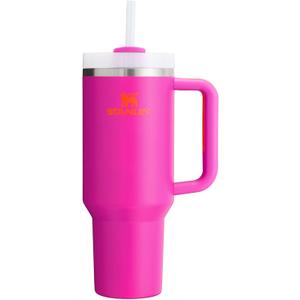 Stanley Quencher H2.0 Tumbler with Handle and Straw 40 oz | Flowstate 3-Position Lid | Cup Holder Compatible for Travel | Insulated Stainless Steel Cup | BPA-Free | Vivid Violet Stanley Quencher H2.0 Tumbler with Handle and Straw 40 oz | Flowstate 3-Position Lid | Cup Holder Compatible for Travel | Insulated Stainless Steel Cup | BPA-Free | Vivid Violet