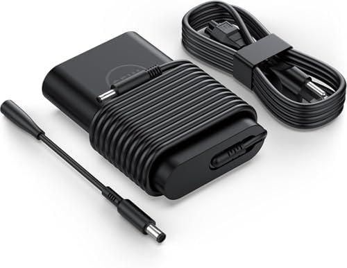 65W 45W Charger for Dell Latitude 3520 3420 3450 3550 3530 3590 3500 3510 3430 3420 3410 3301 3320 | 3310 2-in 1 3390 2-in-1, 19.5V 3.34A Power Supply Adapter Cord