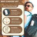 Homienly Reusable Wheat Straw Cutlery with Case, 6 Sets Wheat Straw Portable Knife Fork Spoons Tableware, Unbreakable Ttavel Utensils with Case, Lunch Utensils Set for Work, Picnic(White)