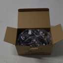 Outdoor String Lights 25 Feet G40 LED Patio Lights, Plug-in, 13 Plastic Edison Bulbs(1 Spare), Waterproof Connectable Hanging Light for Backyard Porch Balcony Party Decor, E12 Base, Black