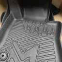 TPE Automotive Floor Mats Custom for 2016-2024 Chevrolet Chevy Camaro, All Weather Cover Protection Waterproof Black Floor Liner Front & Rear Row Full Set Car Mats, 4PCS
