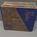 Ziploc 175 Count Sandwich and Snack Bags with EasyGuide Texture, Plastic Storage Bags with Grip 'n Seal Technology