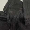 Women's Faith Oversize Baggy Long Sleeve T Shirt Causal Loose Midi Dresses with Pockets (X-Large, Black)