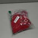 PUPTECK Dog Sweater, Turtleneck Warm Pet Clothes with Leash Hole, Pullover Thick Snowflake Pattern Winter Outfit Christmas Sweaters for Small Medium Large Dogs Boy Girl, Red L (L CHEST 26", NECK 17", BACK 20")