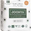Joonya Pull-Up Pants Baby Diapers, Size 4 L (15-26 lb) - 1 Bag of 25 - Non Toxic, Eco-Friendly, High Absorbency, Overnight Use, Ultra Slim & Soft - Made in Denmark