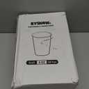 300 Pack 8 oz Paper Coffee Cups, Disposable Kraft Coffee Cups, Hot/Cold Drinking Cup for Water, Coffee, Juice