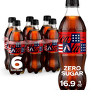 Coke Zero Sugar Diet Soda Soft Drink, 16.9 fl oz, 12 Pack