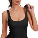 Womens Tennis Dress Built in Shorts Athletic Dress with Pockets for Golf Workout Active (Small, Black)