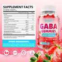 3 Pack GABA Gummies, Strawberry Flavor, 180 Count (EXP 11/11/27)