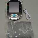 Blood Pressure Monitors, Bp Monitor - Blood Pressure Machine Large Cuff Blood Pressure Monitor Upper Arm Cuff 8.7''-17.3'', Large Screen, 2 Users Total 198 Memories (Black+white)