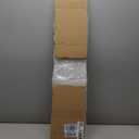 Therwen 5 Sets 8 x 36 Inches Silver Door Kick Plate for Exterior Doors, Satin Aluminum Kick Plates with Screws for Wood Metal Interior/Exterior Anti Scratch Door Protection