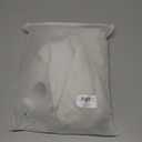 eachope No Hook Boho Farmhouse Shower Curtain with Snap-in Fabric Liner set-36Wx74H(72H),Cream Tufted Chevron Striped Hotel Grade Cloth Shower Curtains for Bathroom with Window,Water Repellent