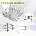 DD82-01073A For Samsung Dishwasher Lower Dishrack (23 * 22 * 10in) Assembly - Fit For Samsung Dishwasher Dishrack Parts DW80R5061,DW80R5060,DW80K7050UG,DW80K5050US Series