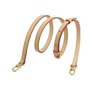 Genuine Vachetta Leather Crossbody Strap Genuine Leather Adjustable Replacement Strap for Shoulder Bag Handbag Purse